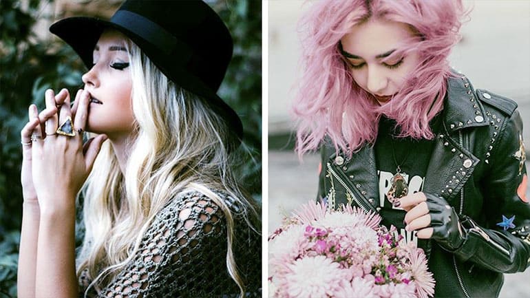 Gypsy Blonde en Punk Pink met MUVO tonifiërende shampoos