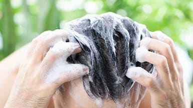MUVO Deep Cleansing Shampoo is great for men too