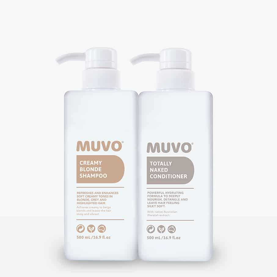 Creamy Blonde Shampoo and Totally Naked Conditioner