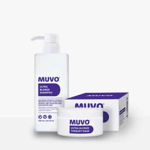 Ultra Blonde Shampoo 500ml and an Ultra Blonde Therapy Mask 200ml  