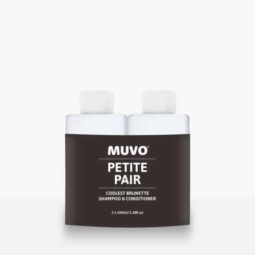 Coolest Brunette shampoo and conditioner 100ml with outer cardboard wrap