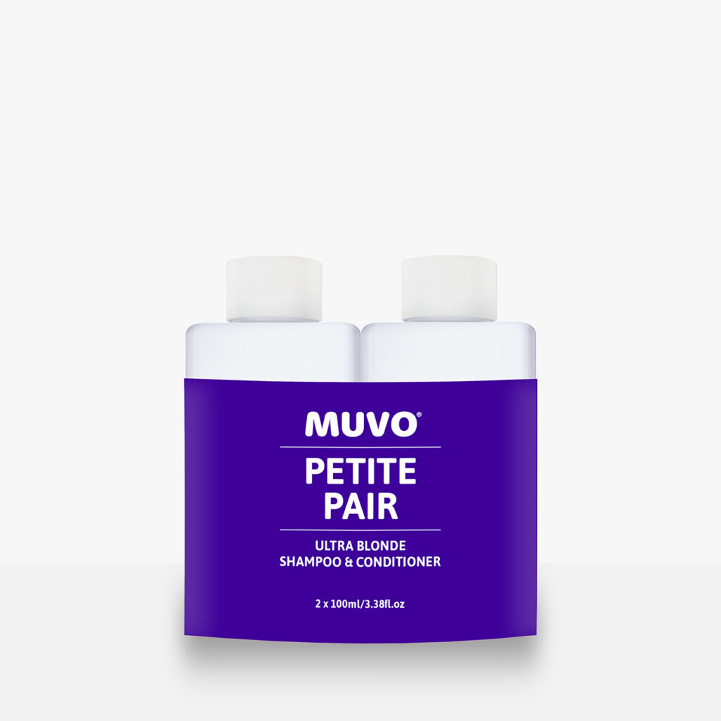 Ultra Blonde shampoo and conditioner 100ml with wrap