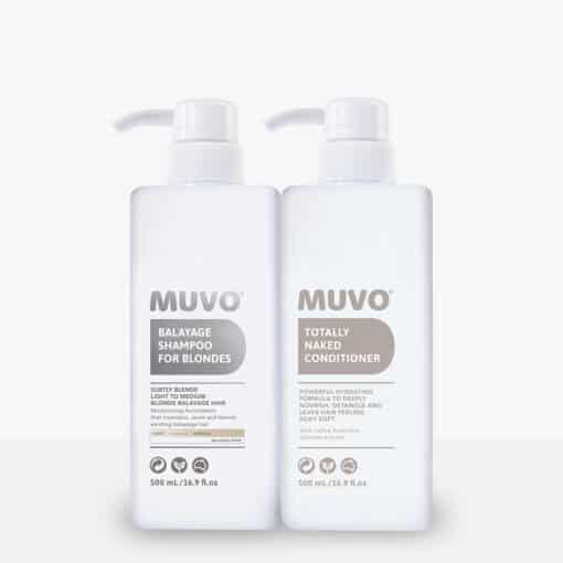 Balayage Shampoo For Blondes and Totally Naked Conditioner
