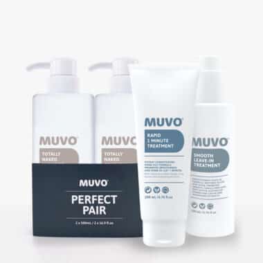 Totally Naked Shampoo 500ml, Totally Naked Conditioner 500ml, Rapid 200ml tube, Smooth 200ml pump