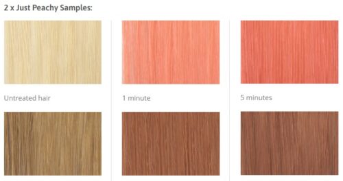 Just Peachy swatches